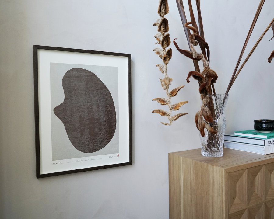 Hein Studio Art Print Collection 2050 Wood Study Nr. 03 40x50 cm, Sand