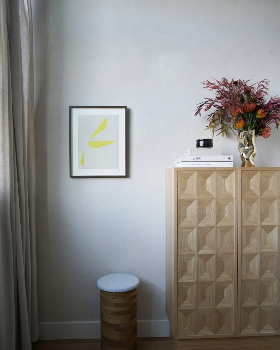 Hein Studio Art Print Collection 2032 Move no. 08 40x50 cm, Gul