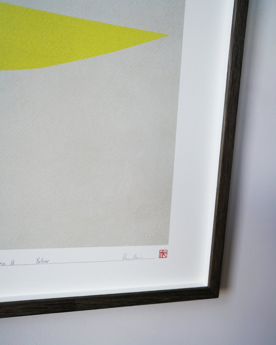 Hein Studio Art Print Collection 2032 Move no. 08 40x50 cm, Gul