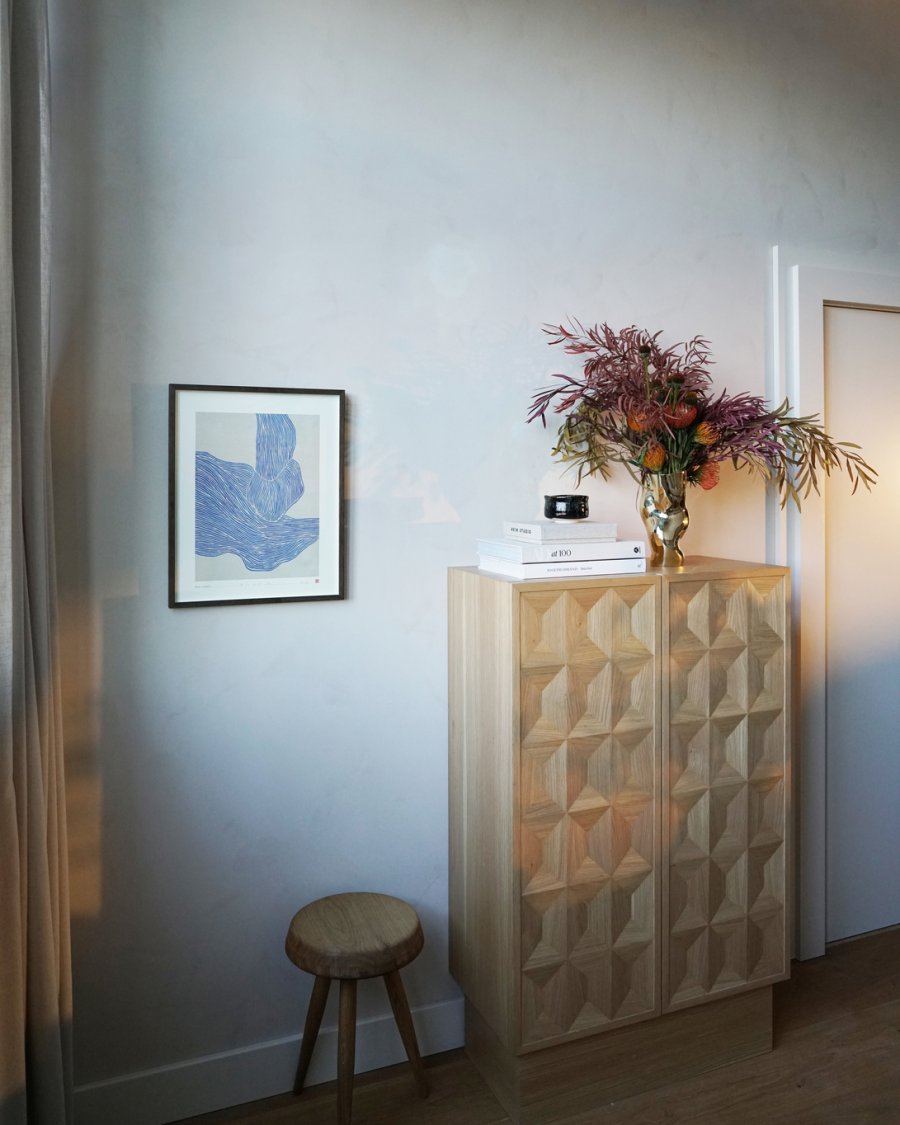 Hein Studio Art Print Collection 2046 The Line Nr. 24 40x50 cm, Blau