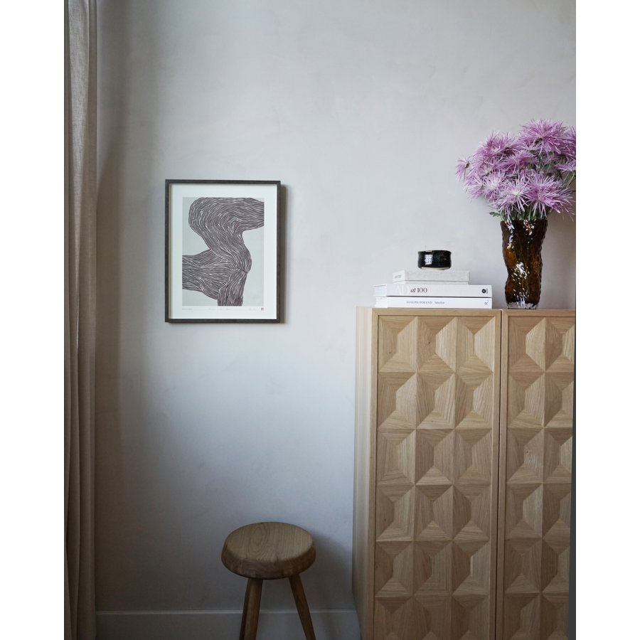 Hein Studio Art Print Collection 2044 The Line no. 22 40x50 cm, Brun
