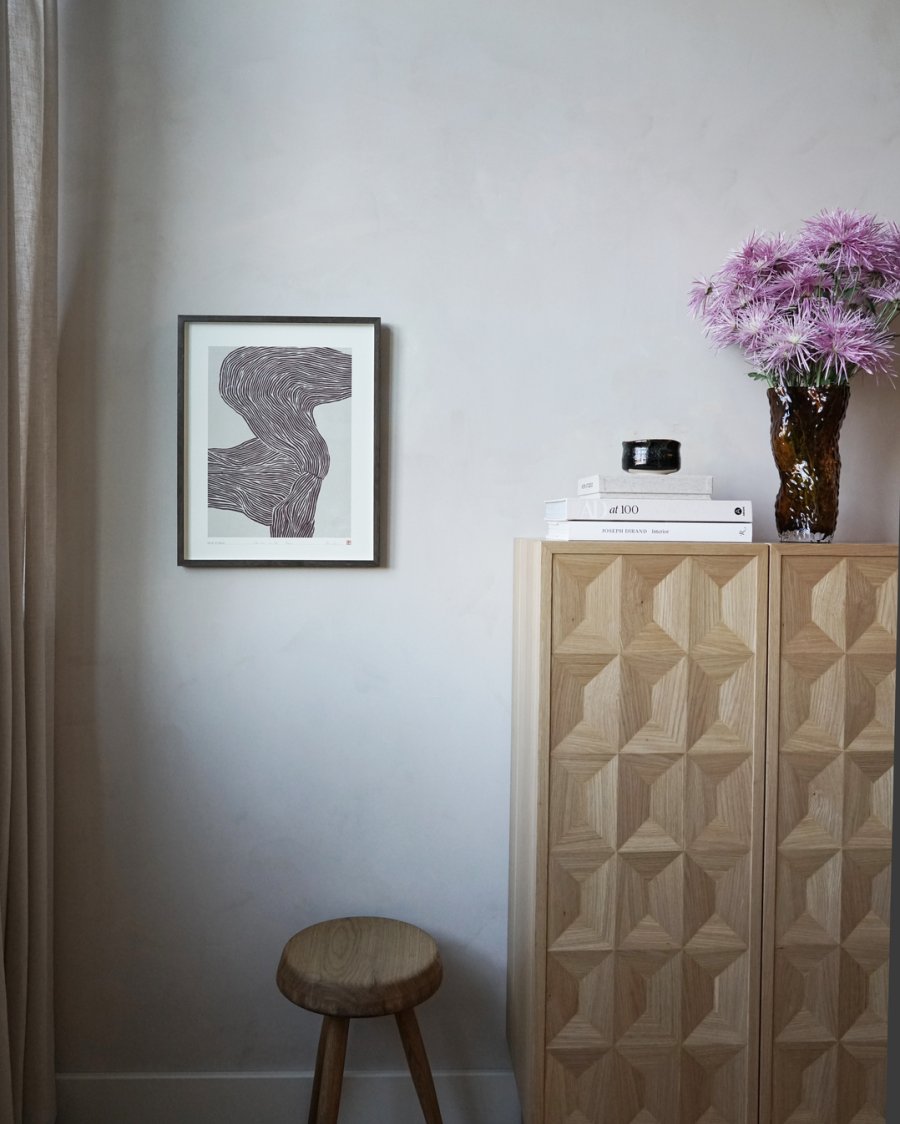 Hein Studio Art Print Collection 2044 The Line no. 22 40x50 cm, Brun