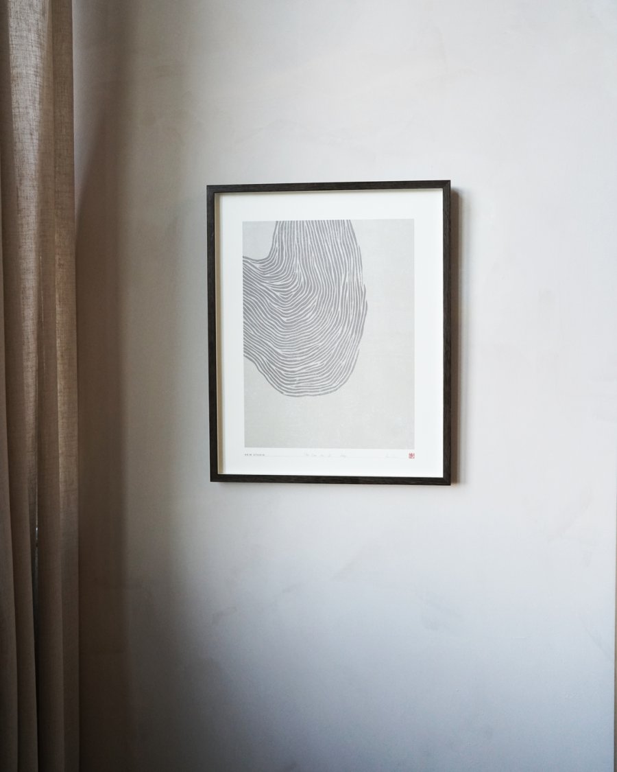 Hein Studio Art Print Collection 2043 The Line Nr. 21 40x50 cm, Grau