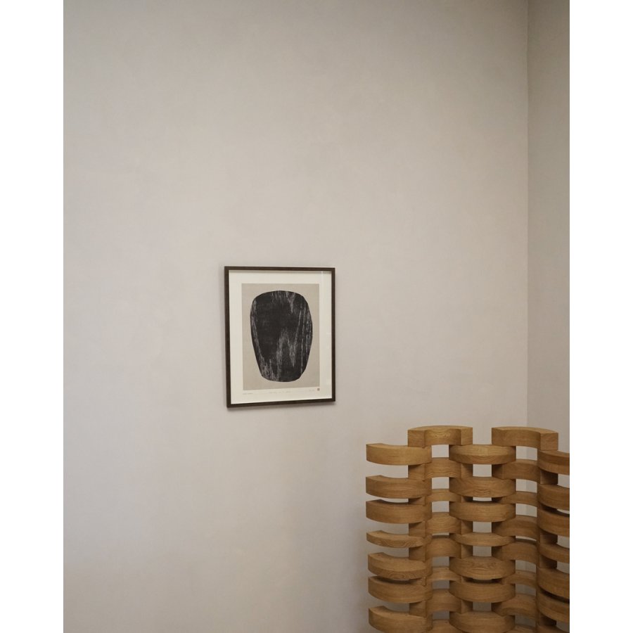 Hein Studio Art Print Collection 2049 Wood Study Nr. 02 40x50 cm, Schwarz