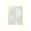 Hein Studio Art Print Collection 2027 Contrast no. 06 40x50cm, Sand/Hvid