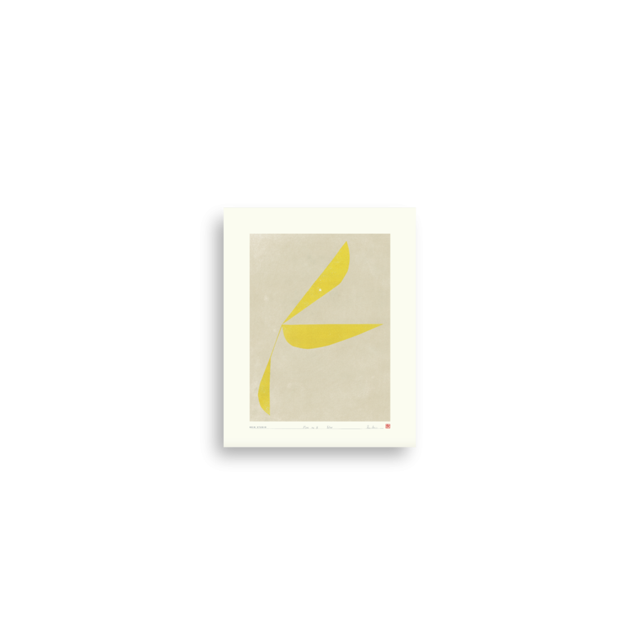 Hein Studio Art Print Collection 2032 Move no. 08 40x50 cm, Gul