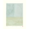 Hein Studio Art Print Collection 2039 One Line Nr. 04 40x50 cm, Sand/Grau