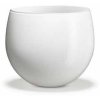 Holmegaard Cocoon Urtepotteskjuler Hvid, 12,8 cm