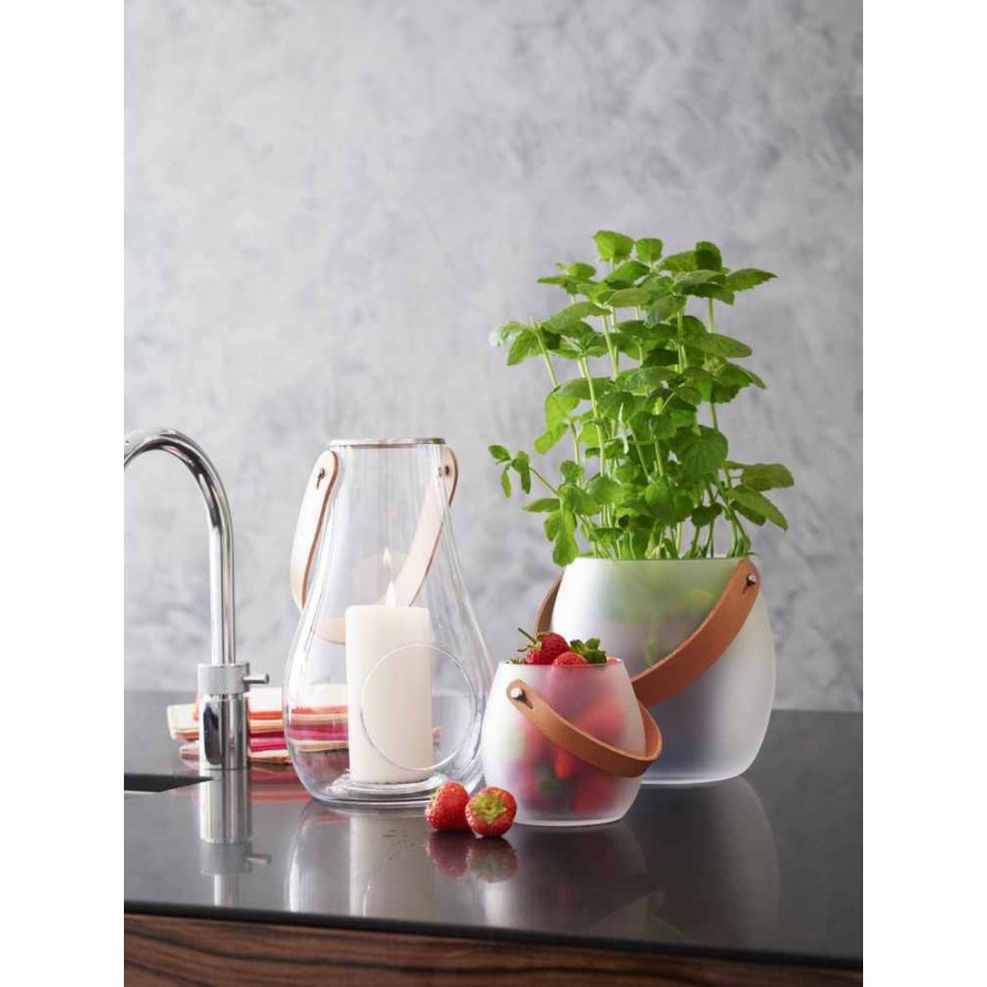 Holmegaard Design with Light Krukke Hvid, 10 cm