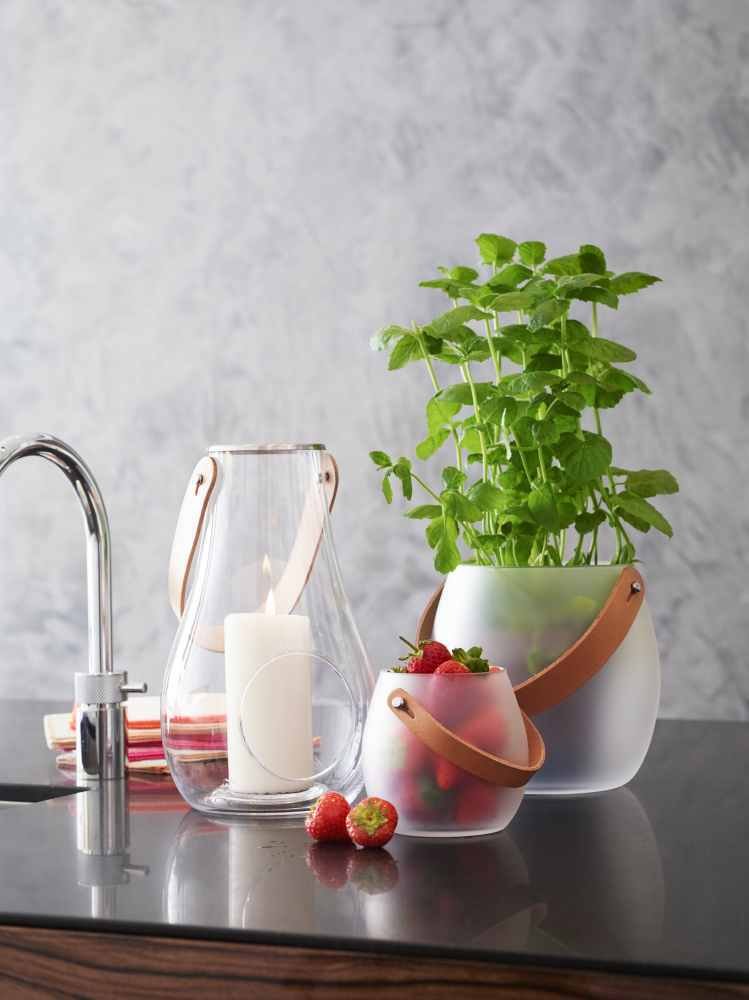 Holmegaard Design with Light Krukke Hvid, 10 cm
