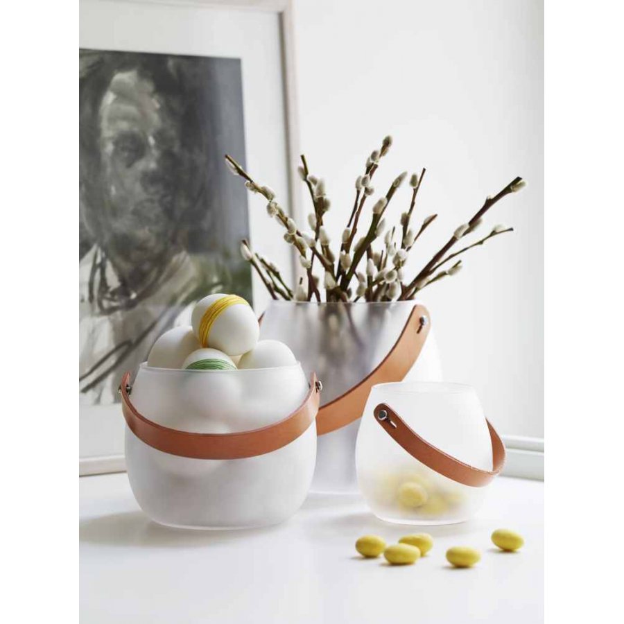 Holmegaard Design with Light Krukke Hvid, 12 cm
