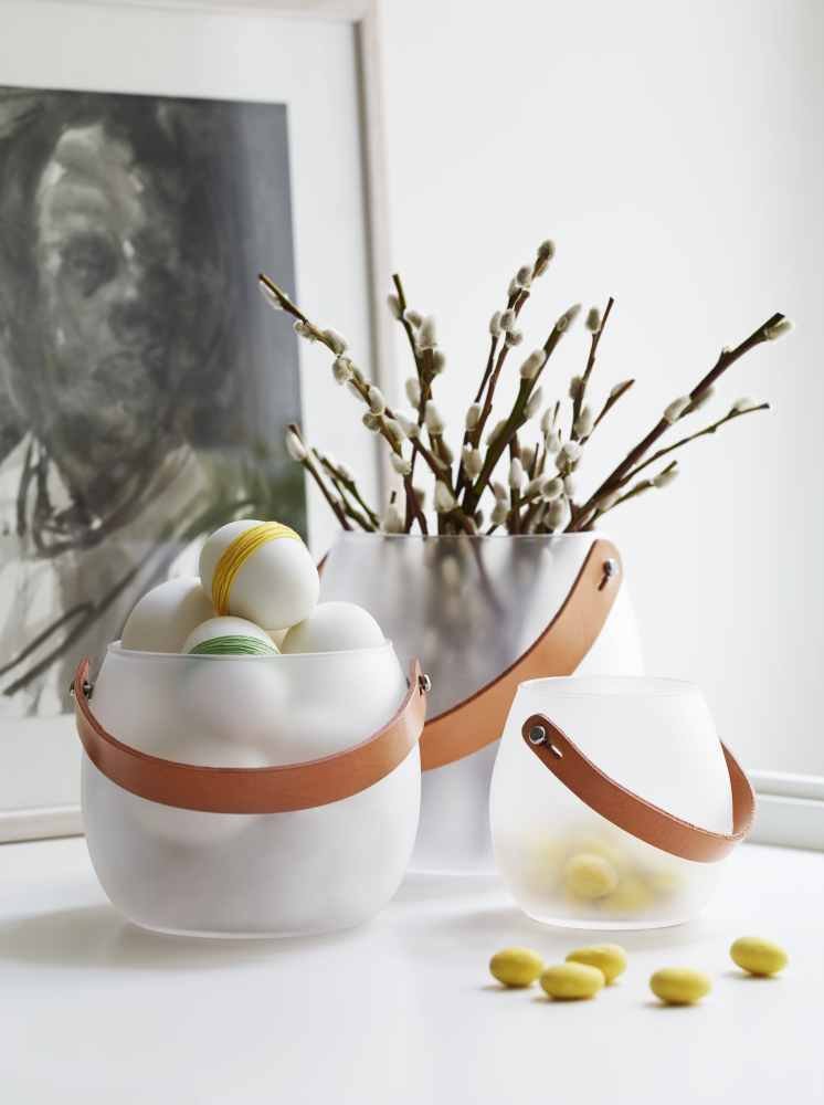 Holmegaard Design with Light Krukke Hvid, 12 cm