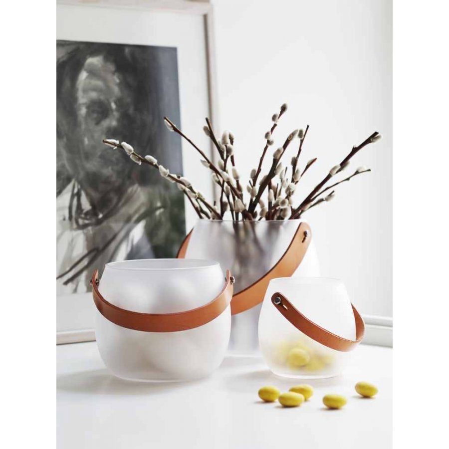 Holmegaard Design with Light Krukke Hvid, 12 cm
