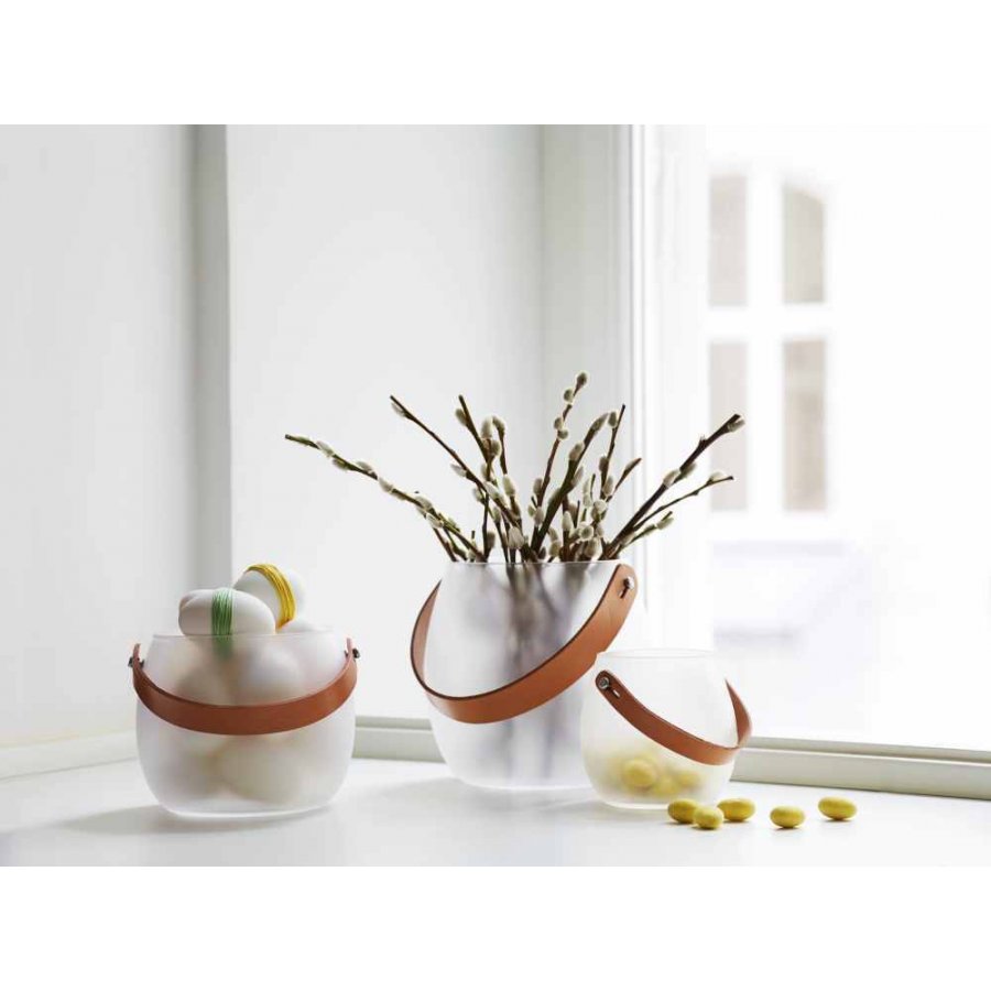 Holmegaard Design with Light Krukke Hvid, 12 cm