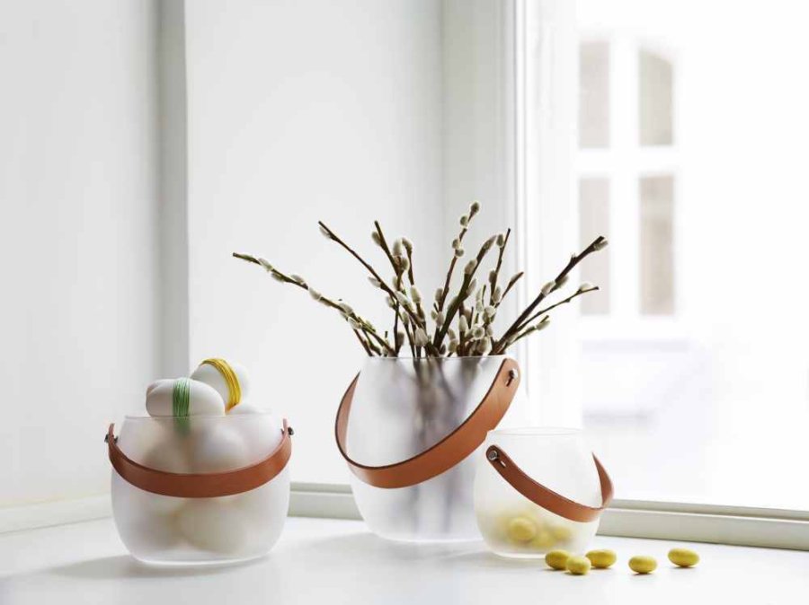 Holmegaard Design with Light Krukke Hvid, 12 cm
