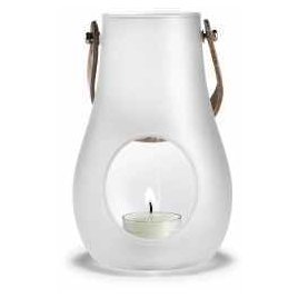 Holmegaard Design with Light Lanterne til bordet Frostet, cm - Lys & Stager -