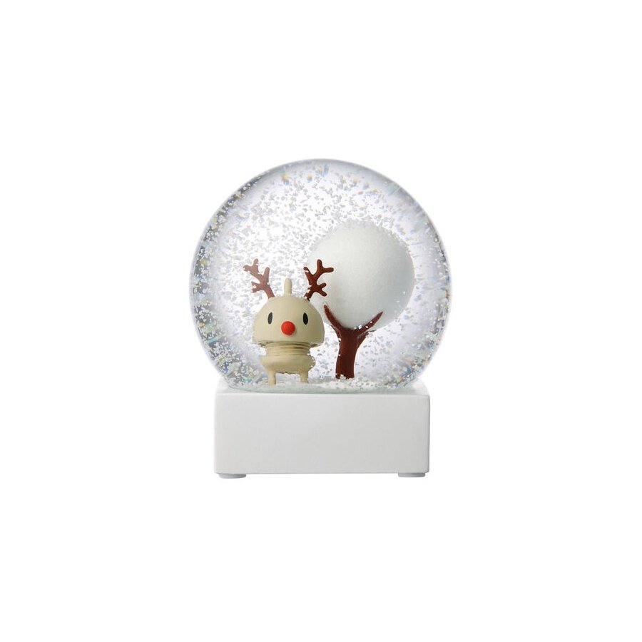 Hoptimist Reindeer Snow Globe L, Latte