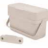 Joseph Joseph Compo Mlleimer fr Lebensmittelabflle, 4 L, Stone