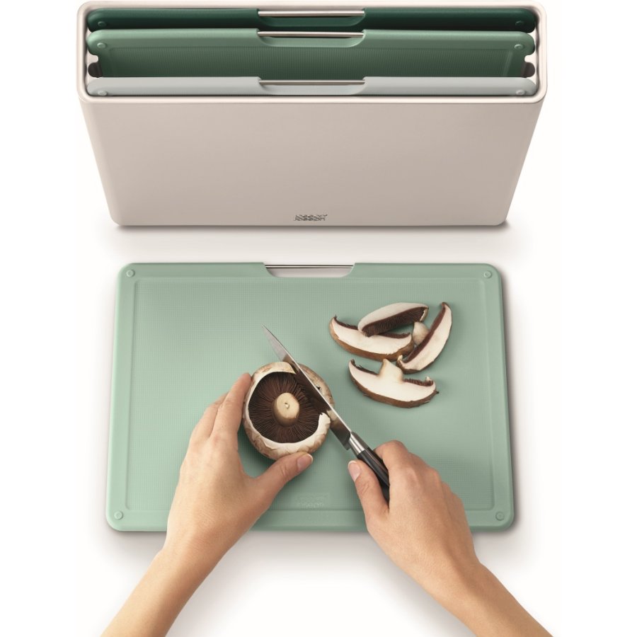 Joseph Joseph Folio Schneidebrett-Set 4-teilig, 24x34 cm, Grn