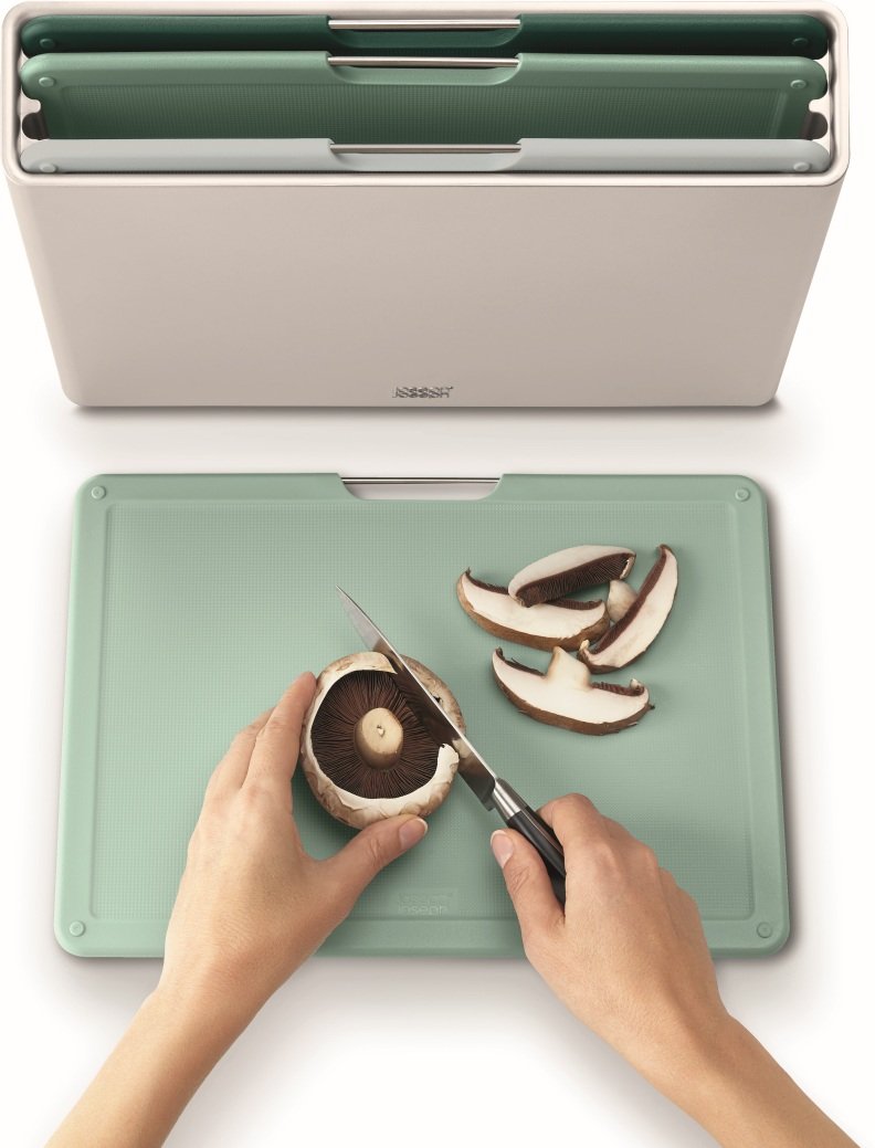 Joseph Joseph Folio Schneidebrett-Set 4-teilig, 24x34 cm, Grn