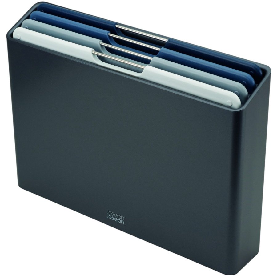 Joseph Joseph Folio Schneidebrett-Set 4-teilig, 24x34 cm, Grau