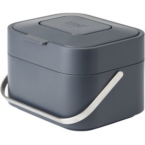 Joseph Joseph Stack Mlleimer 4 L, Grau