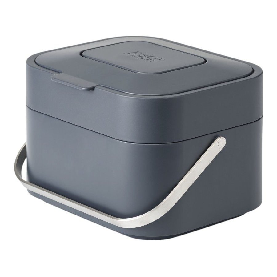 Joseph Joseph Stack Mülleimer 4 L, Grau
