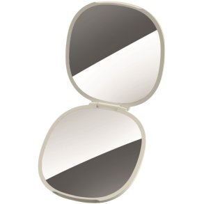 Joseph Joseph Viva 2-i-1 Makeupspejl 8,5 cm, Beige
