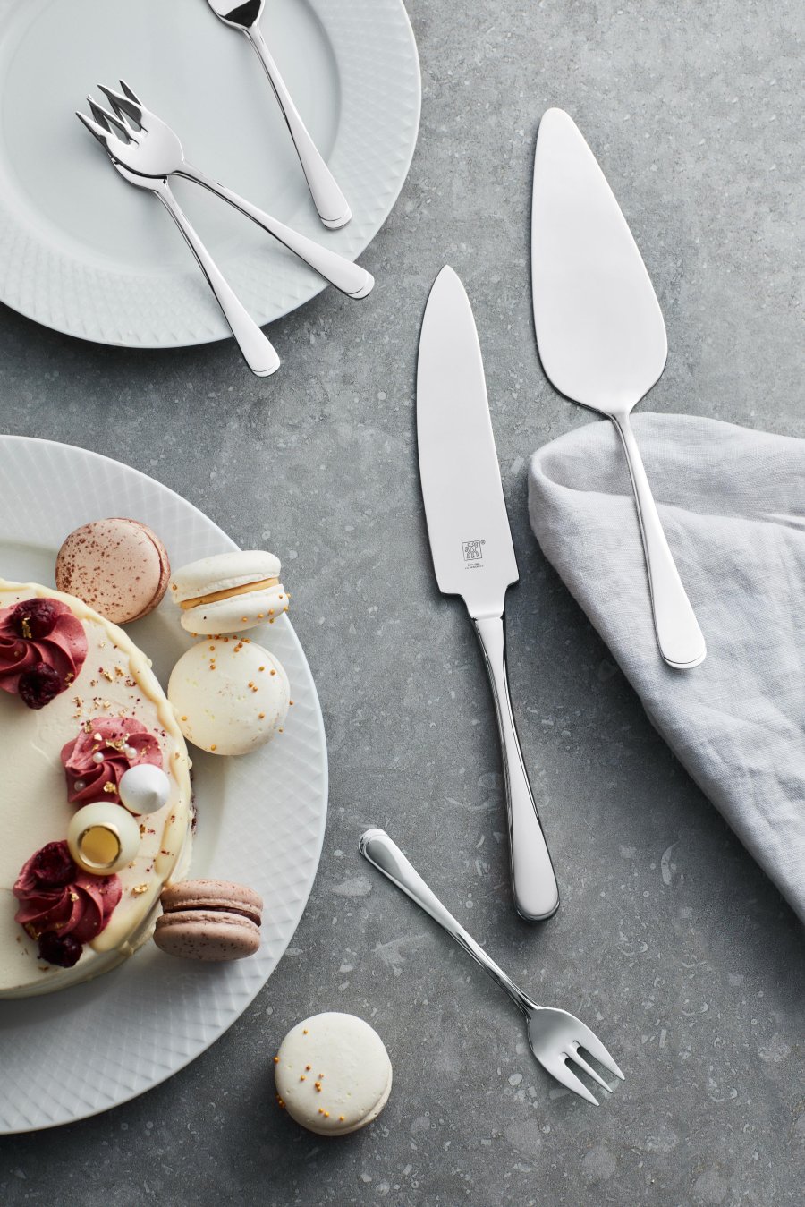 Zwilling Jessica Dessertgaffelst 6 Dele, Blankt Stl