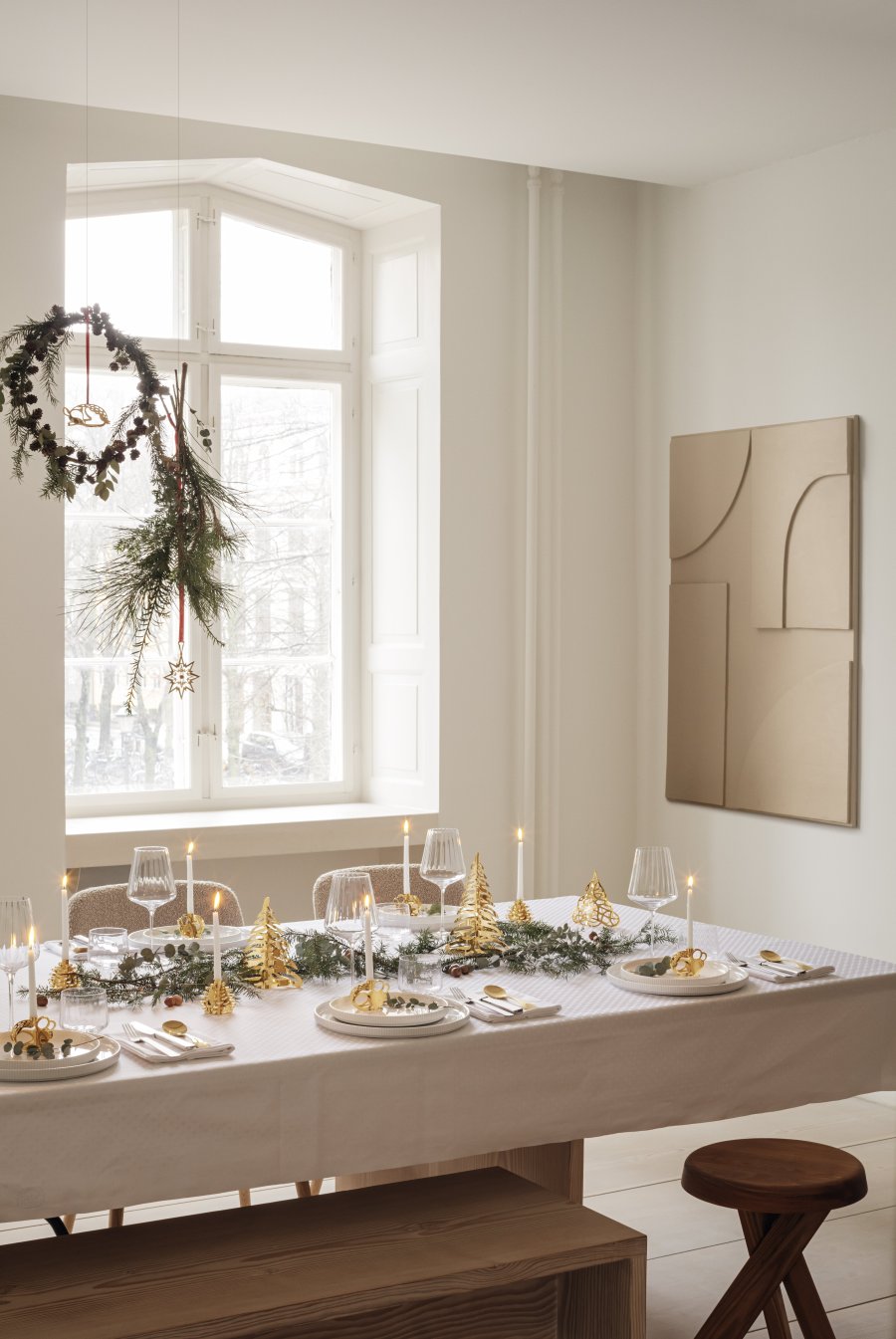 Georg Jensen Weihnachtsbaum 2023 12 cm, Vergoldet