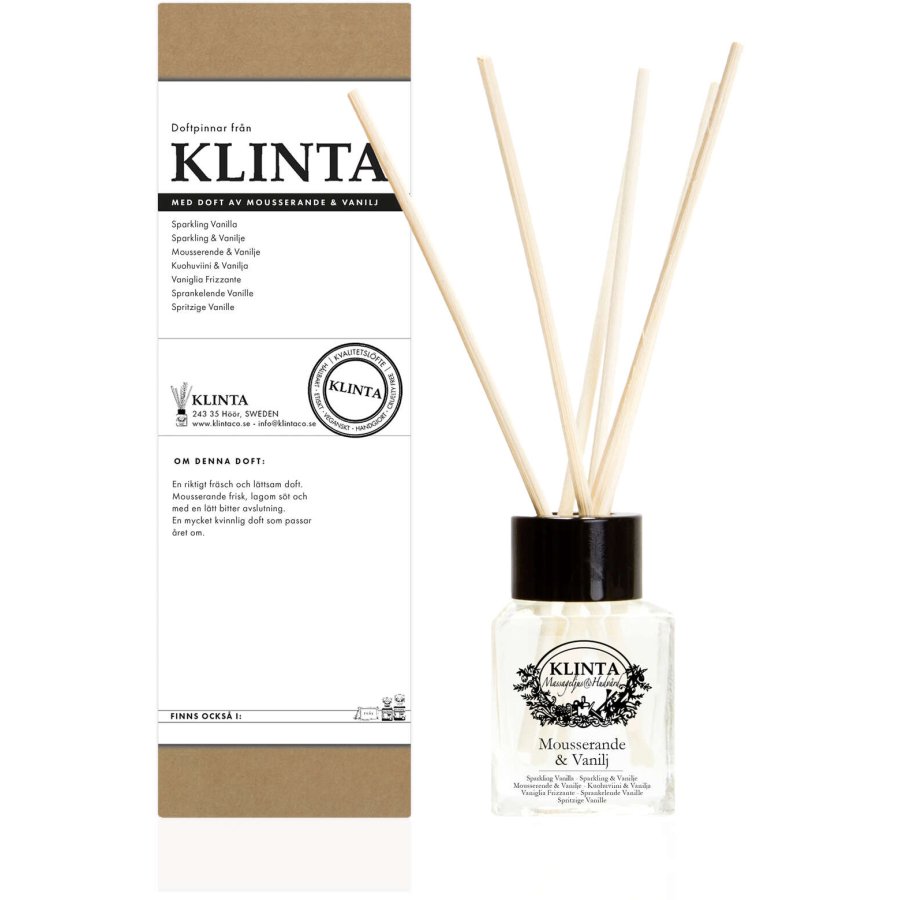 Klinta Duftstbchen 50 ml, Sparkling & Vanilla