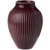 Knabstrup Vase H12,5 cm, Ripple-Beere