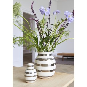Kähler Omaggio Vase H12,5 cm, Sølv