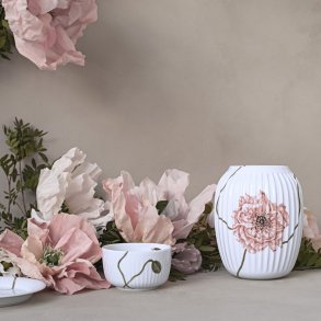 Kähler Hammershøi Poppy Skål Ø12 cm, Hvid