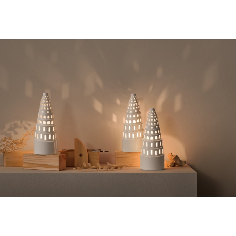 Khler Urbania Lichthaus High tower H22,5 cm, Wei