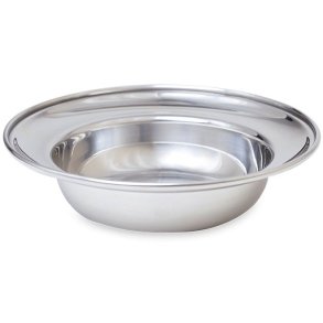 Kay Bojesen Kinderteller 16,3 cm, Stahl poliert