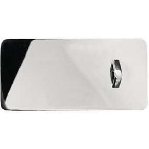 Kay Bojesen Stnder fr Royal Guard, Stahl poliert