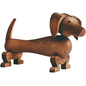 Kay Bojesen Dackel 11 cm, Walnuss