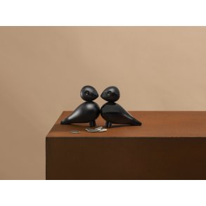 Kay Bojesen Turtelduer 9 cm, Sort
