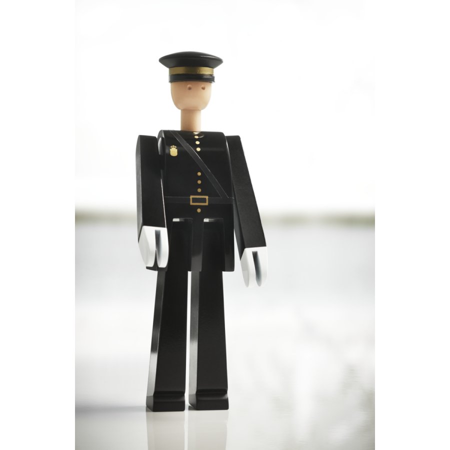 Kay Bojesen Politimand 20 cm, Malet Bgetr