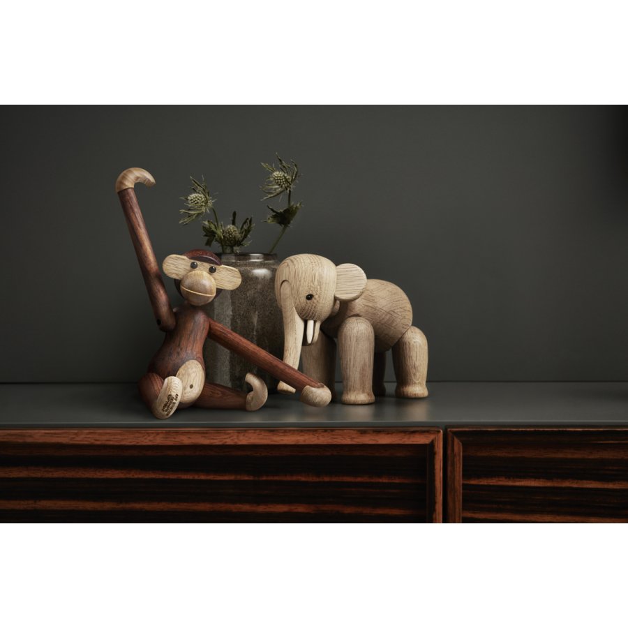 Kay Bojesen Elefant Klein 13 cm, Eiche