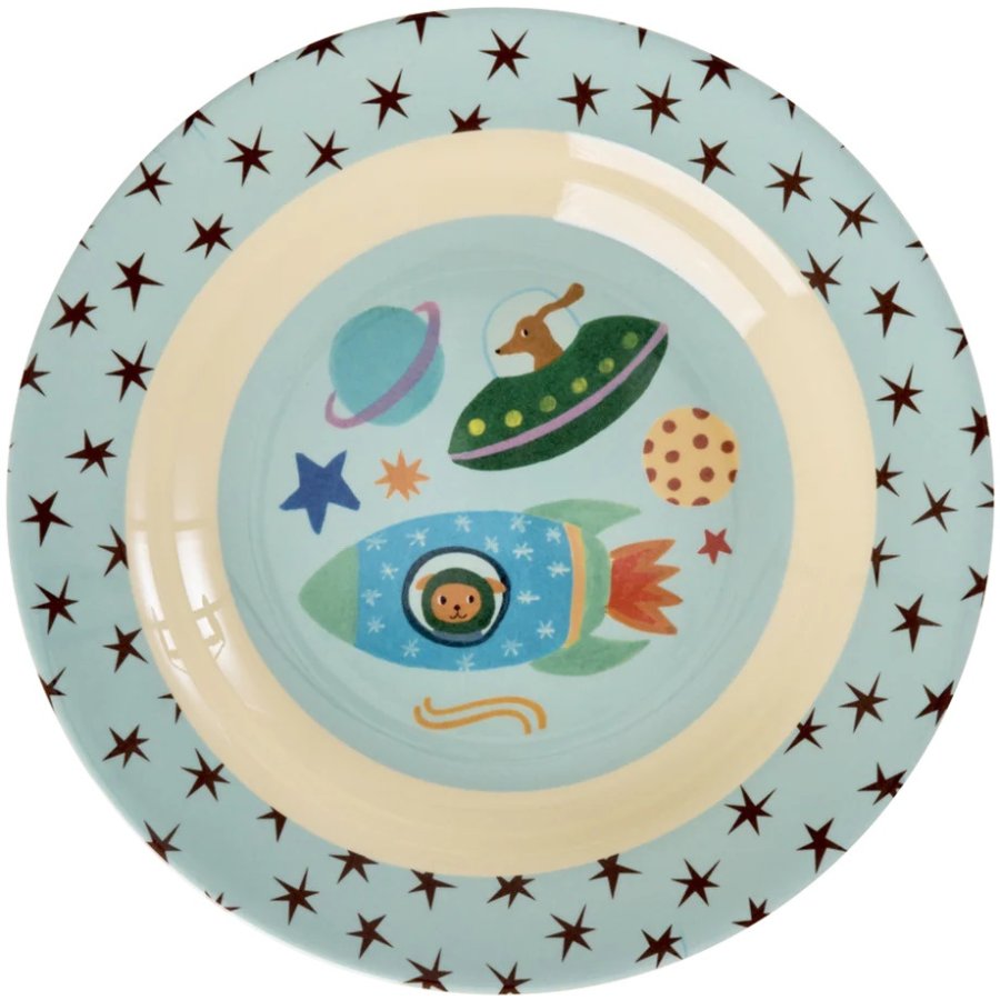 RICE KIDS Sk�l �20 cm, Dogs in Space