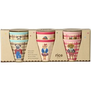 RICE KIDS Tasse 6er Set 16 cl, Vol. 2, Nathalie Let&eacute;