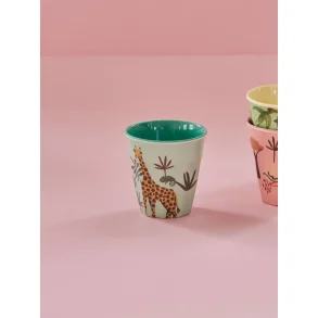RICE Kop 16 cl, Blåt Jungledyr