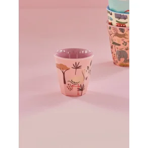 RICE Kop 16 cl, Pink Jungledyr