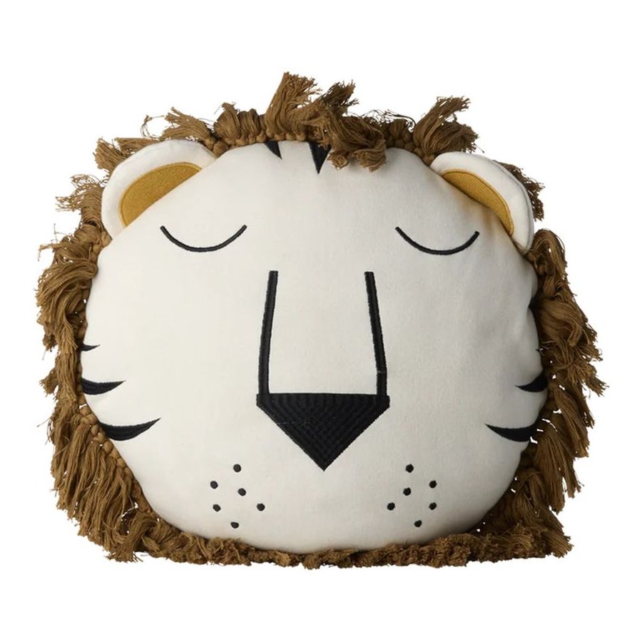 RICE KIDS Pude 40x40 cm,L�ve/Brun