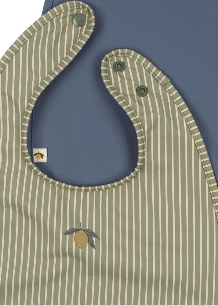 Konges Sljd Hagesmk 2 stk, Tea Stripe/Flintstone