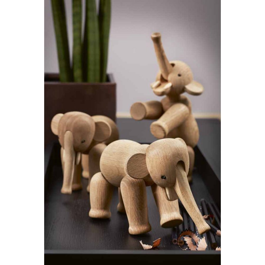 Kay Bojesen Elefant Klein 13 cm, Eiche