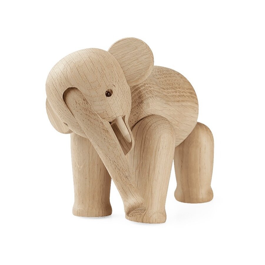 Kay Bojesen Elefant Mini 9,5 cm, Eiche