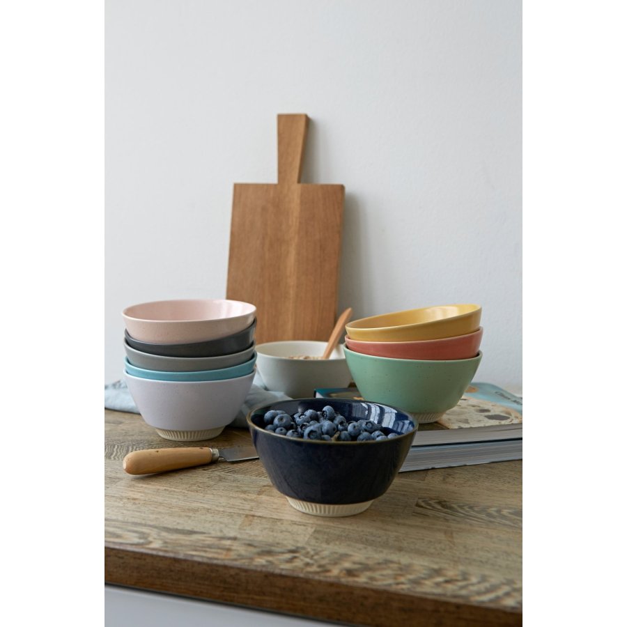 Knabstrup Keramik Colorit Skl 14 cm, Navy Bl